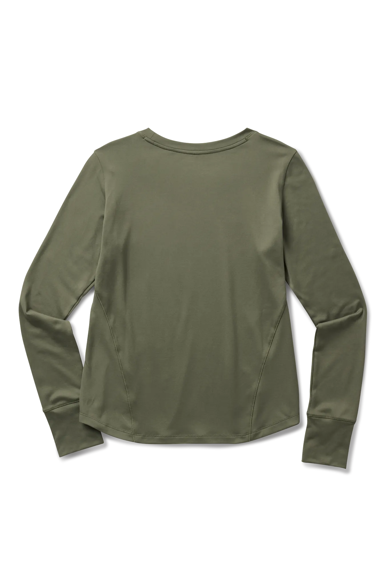 Yelena Crew Long Sleeve – Tank Green