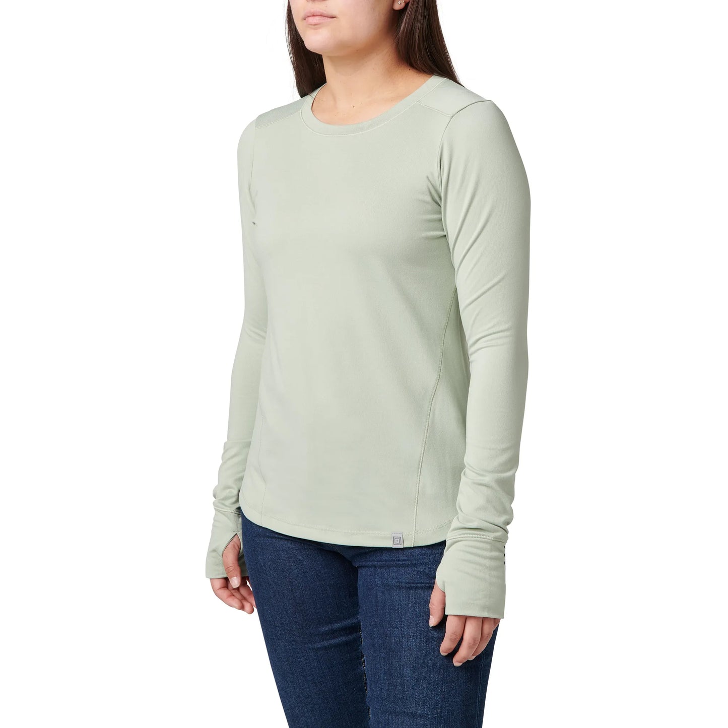 Yelena Crew Long Sleeve – Clean Sage