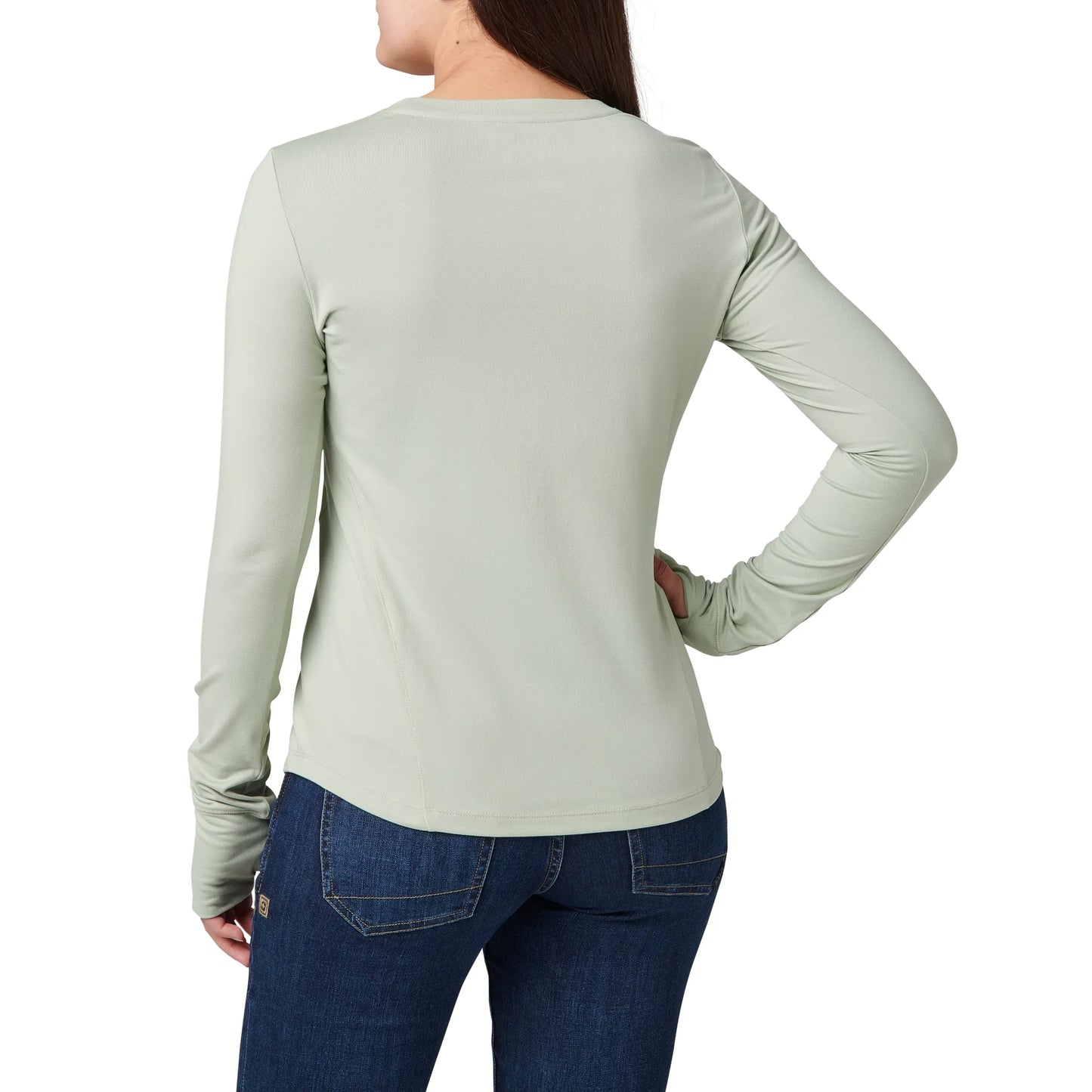 Yelena Crew Long Sleeve – Clean Sage