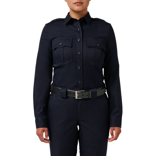 Women's 5.11 Stryke® LT PDU Class A Long Sleeve Shirt – Dark Navy