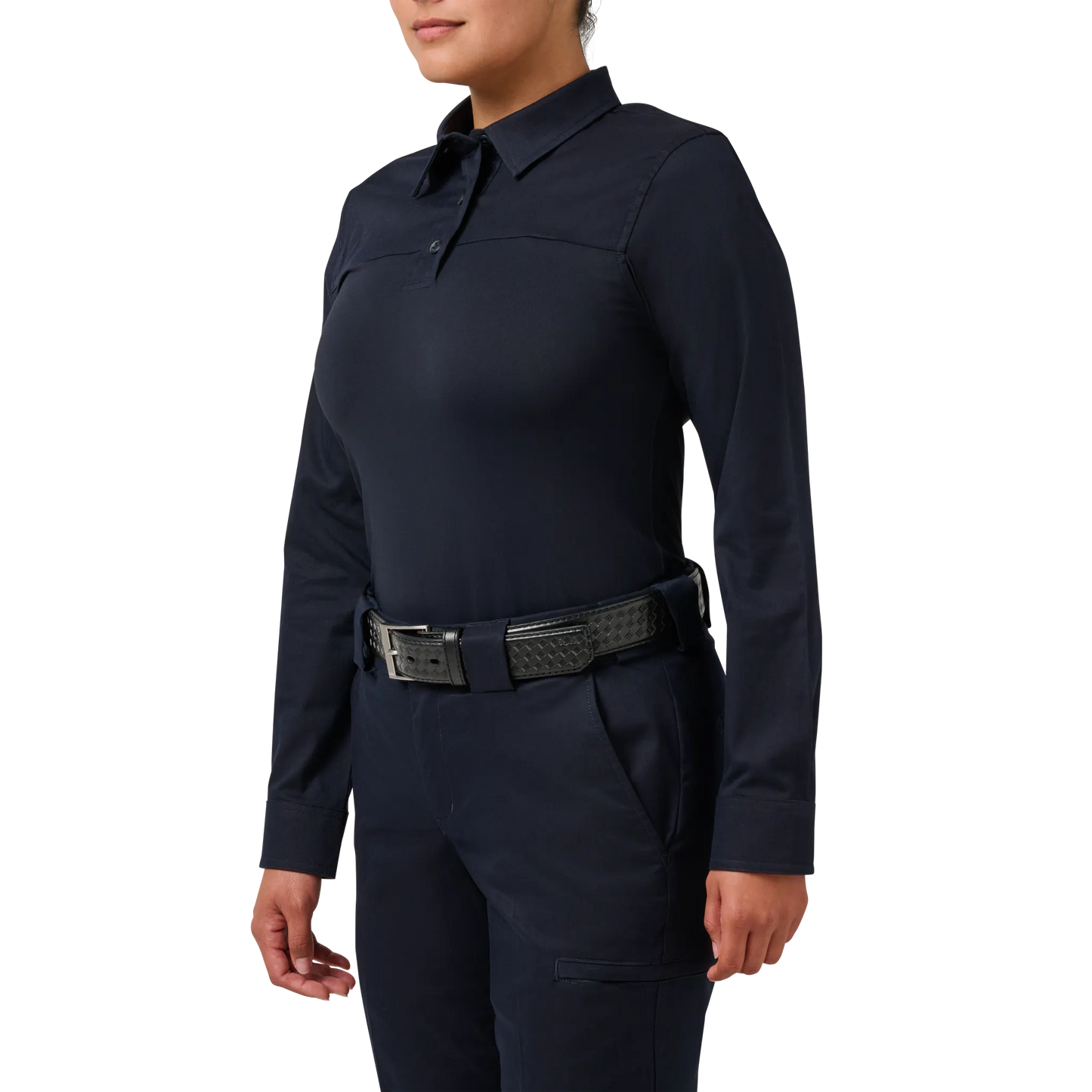 Women's 5.11 Stryke® LT PDU Rapid Long Sleeve Shirt – Dark Navy