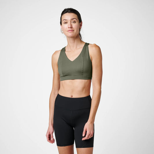 PT-R® Max Effort Racerback Bra – Ranger Green