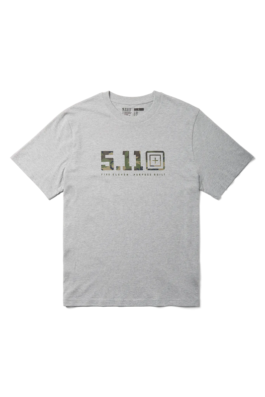Men's Precision Camo Relaxed Short Sleeve Tee – Heather Gray