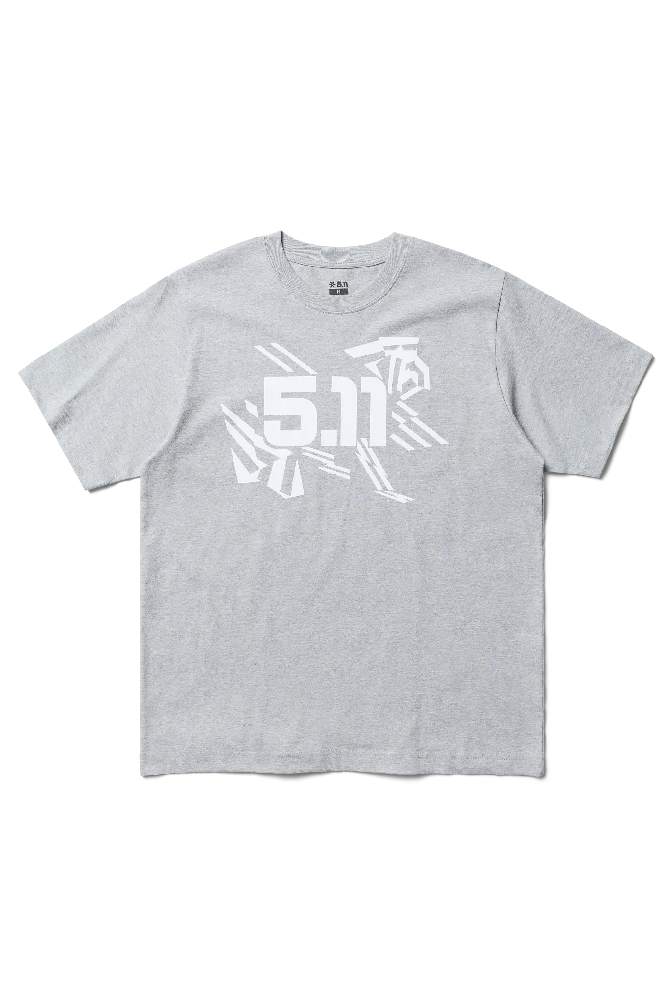 5.11® Men's N4S Oversized Short Sleeve Tee – Heather Gray