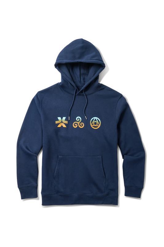 Elements Fleece Hoodie – Pacific Navy