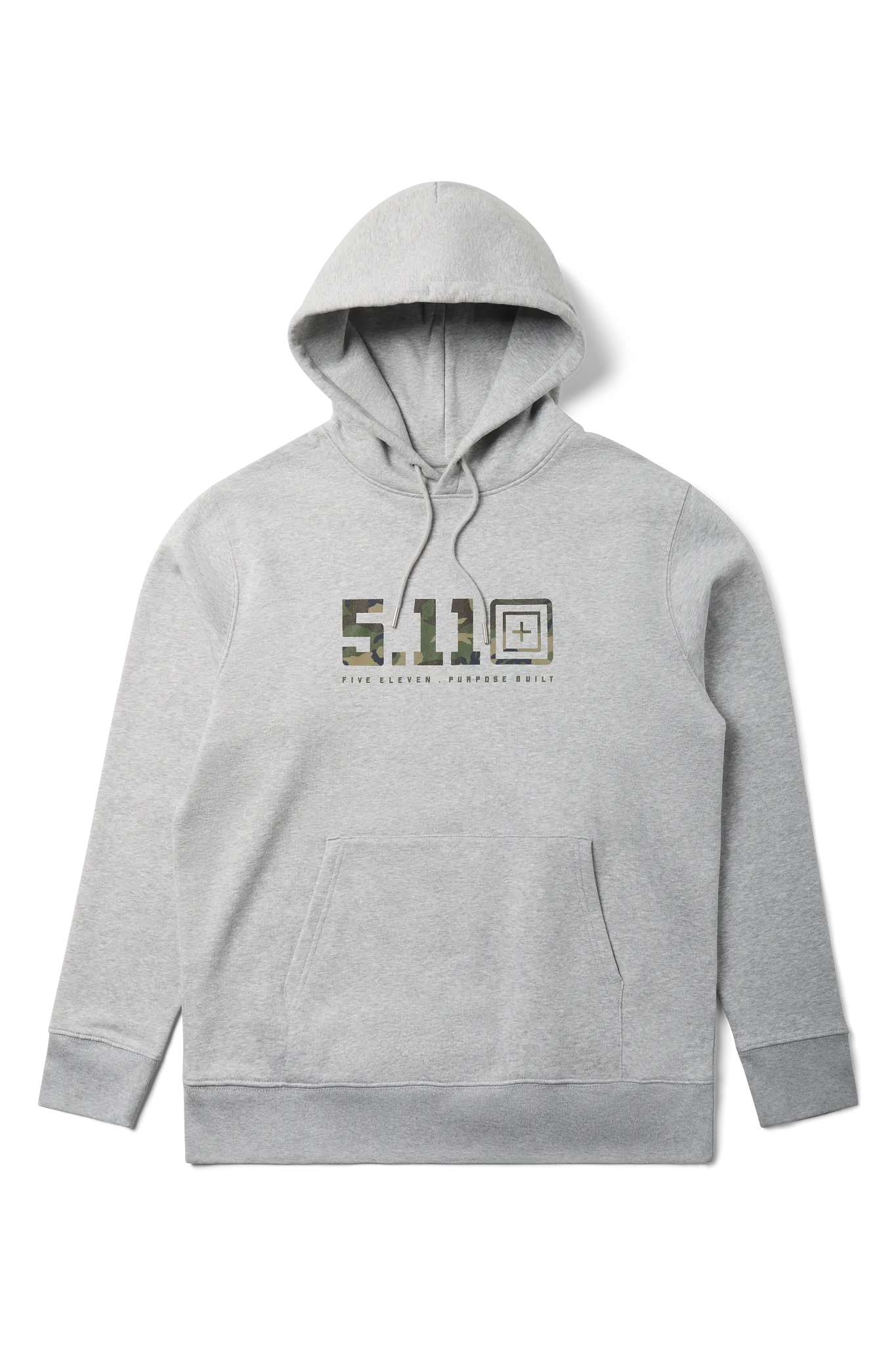 Men's Precision Camo Midweight Hoodie – Heather Gray