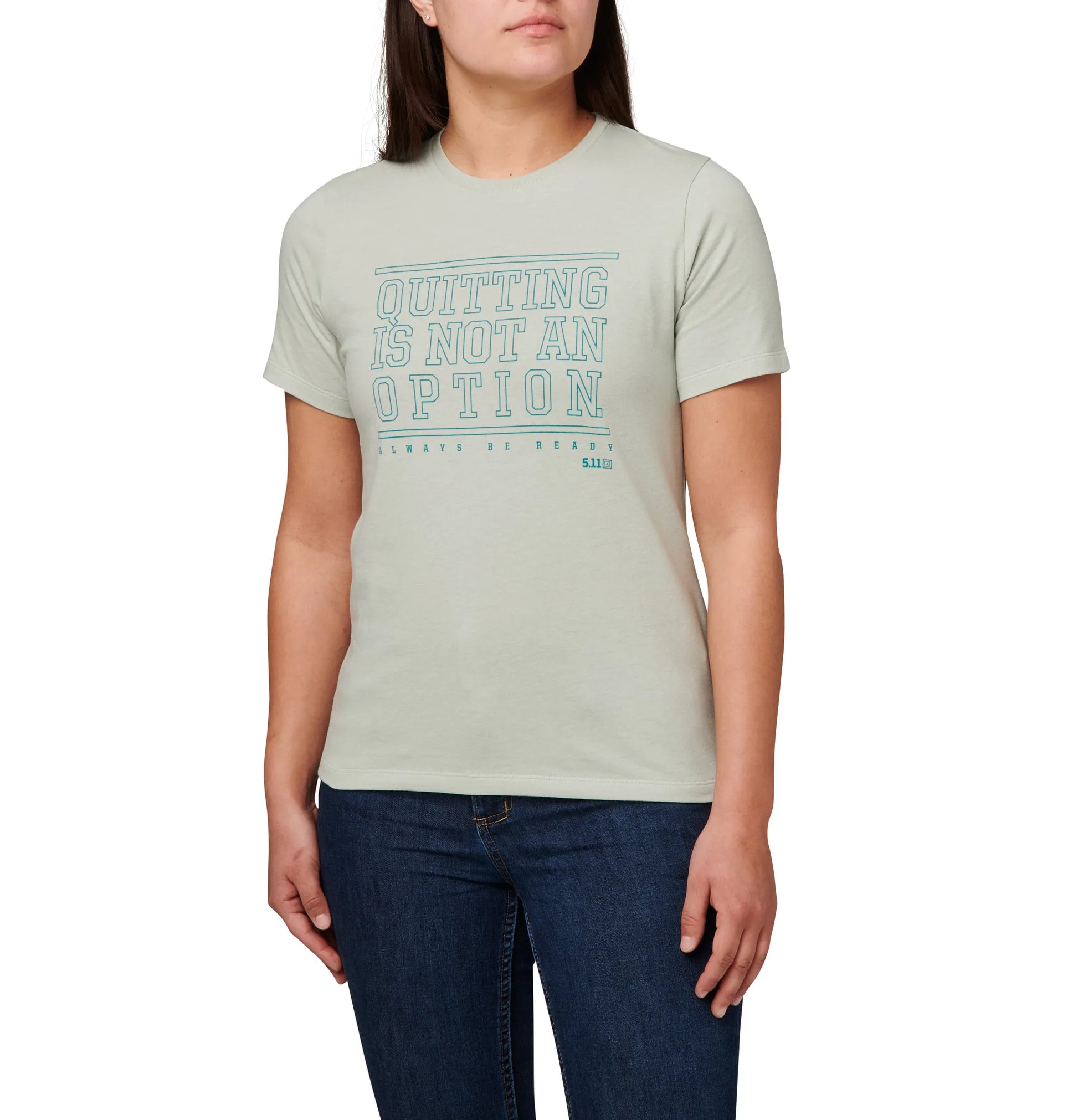 Not An Option Tee – Clean Sage