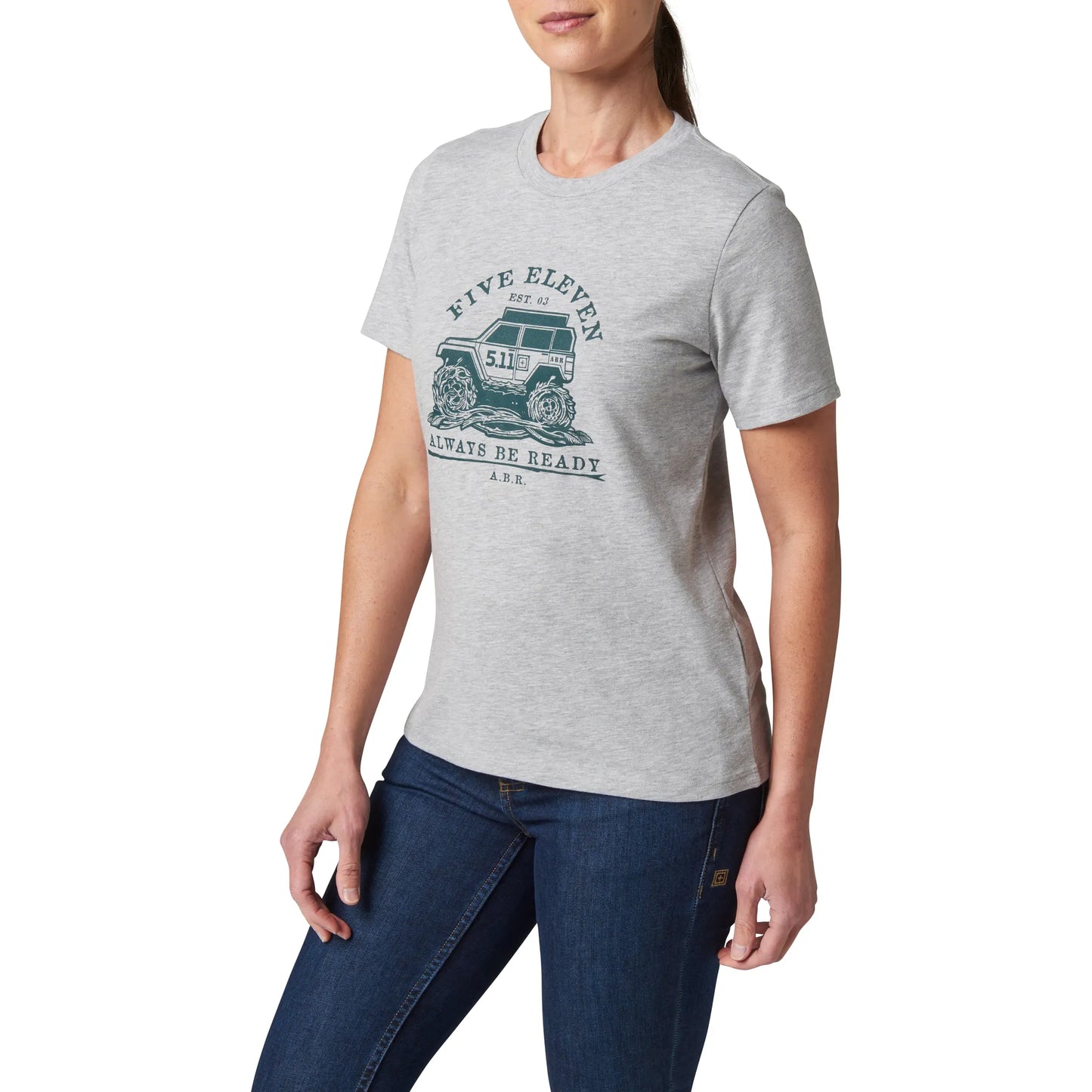 Women’s Off-road Tee – Heather Gray