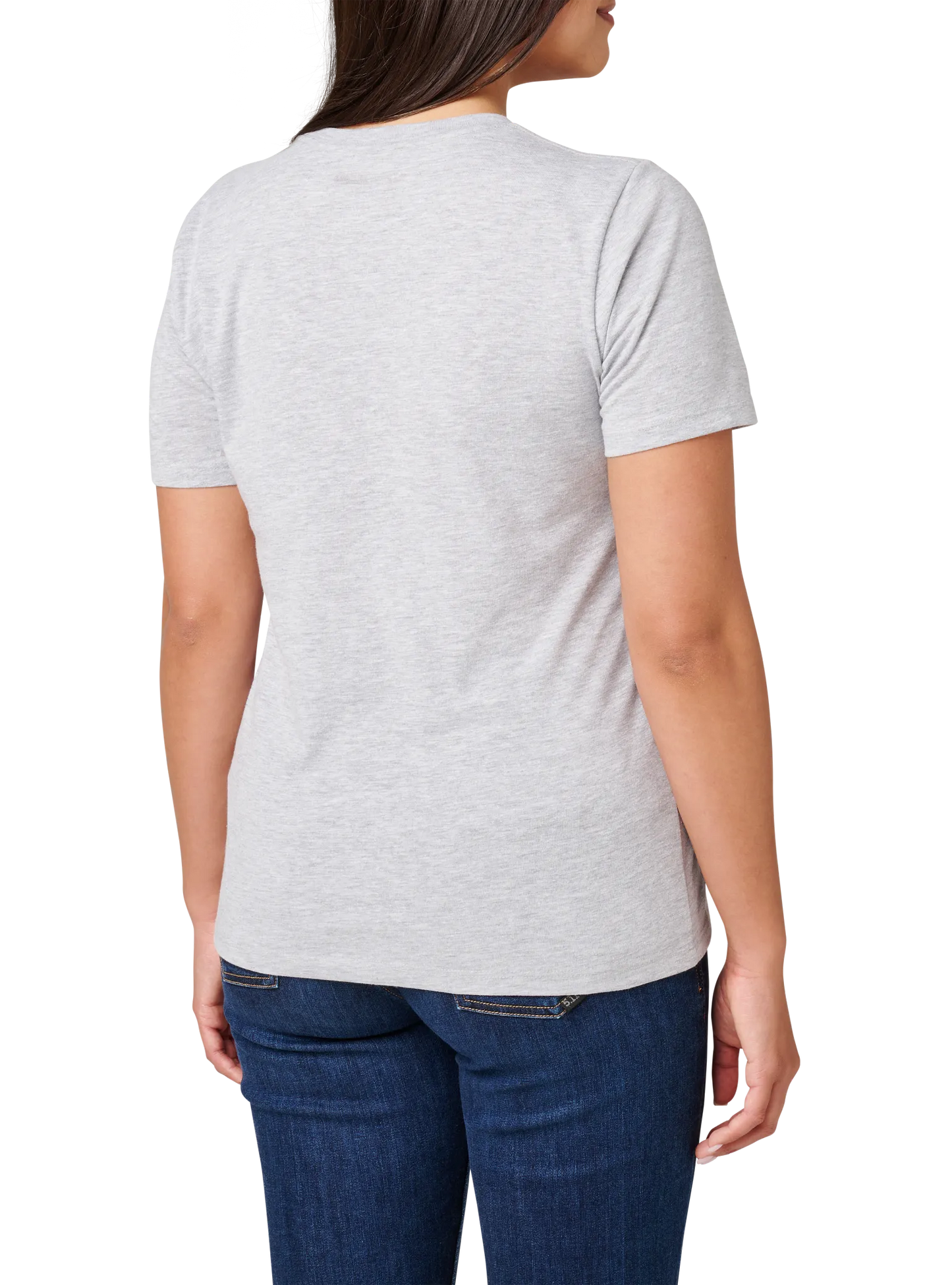 Women's Strong Aim Tee – Heather Gray