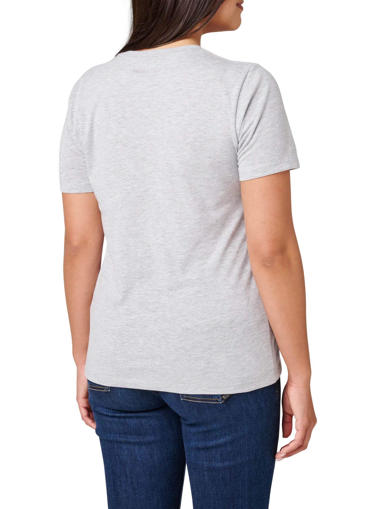 Women's Strong Aim Tee – Heather Gray
