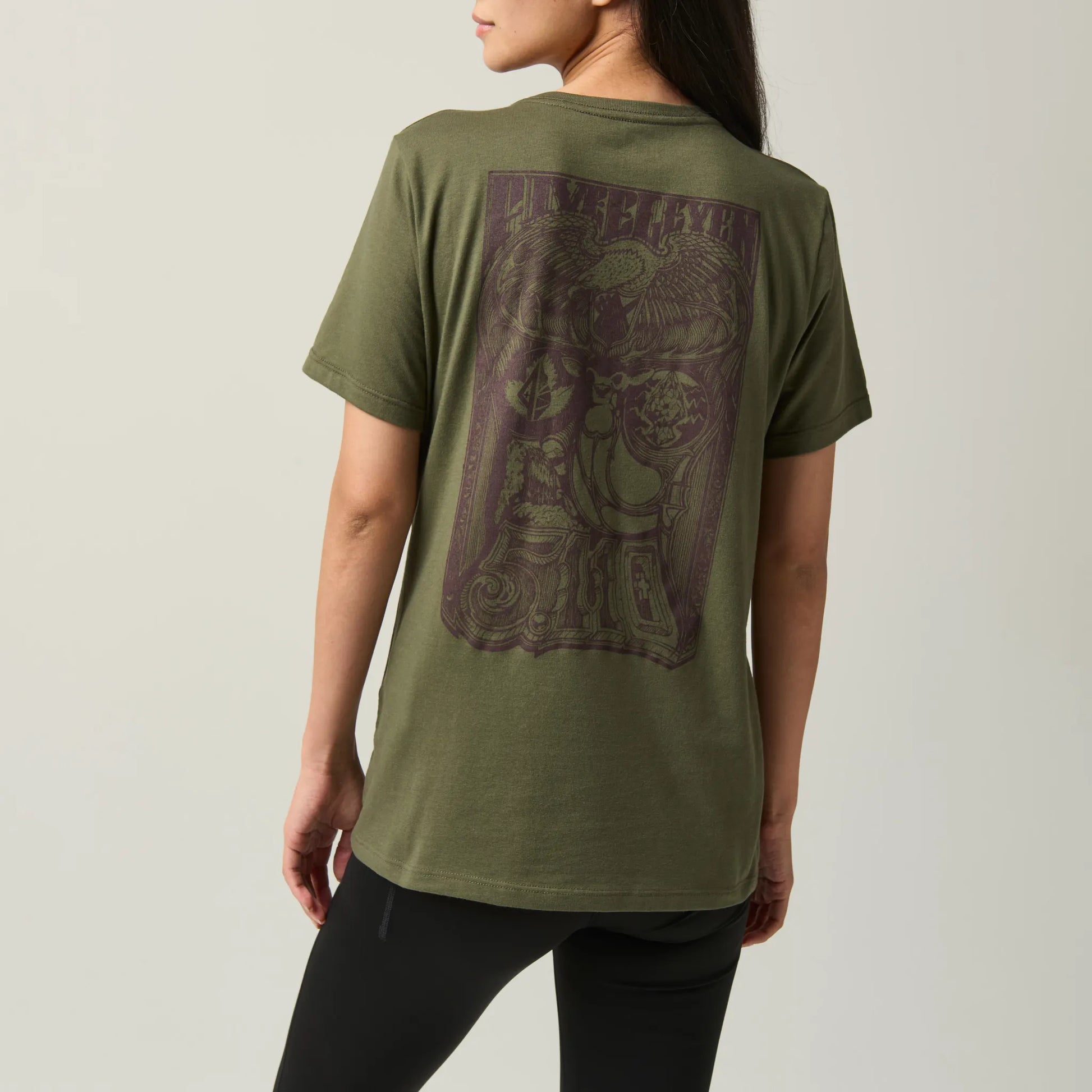 Women's Hunters Lodge Tee – Ranger Green
