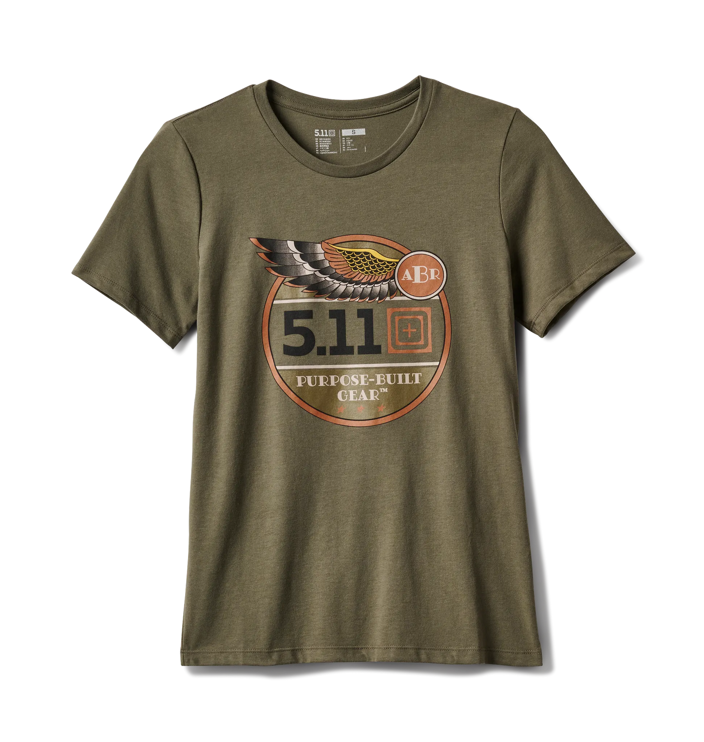 Women's Purpose Built Crest Tee – Ranger Green