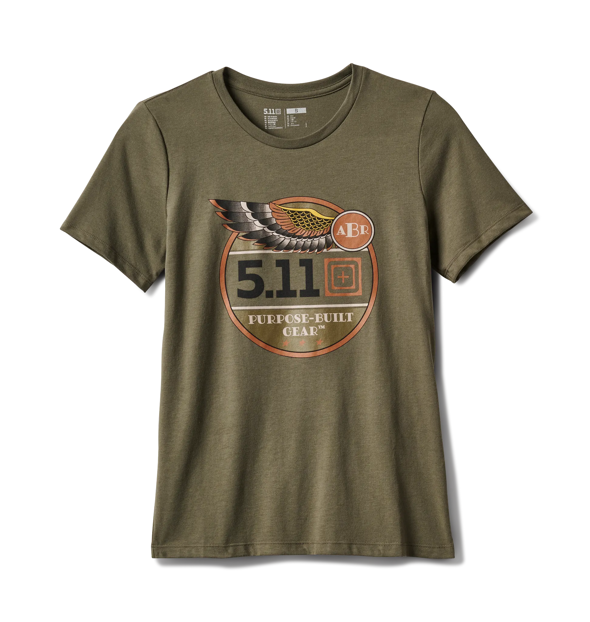 Women's Purpose Built Crest Tee – Ranger Green