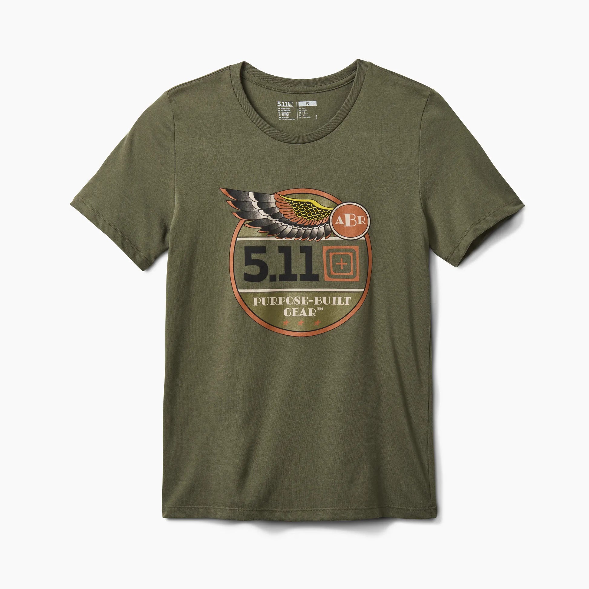 Women's Purpose Built Crest Tee – Ranger Green