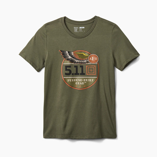 Women's Purpose Built Crest Tee – Ranger Green