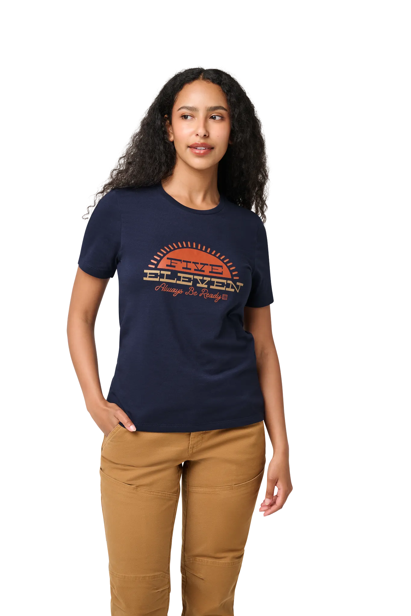 Women's Shooters Sunset Short Sleeve Tee – Pacific Navy