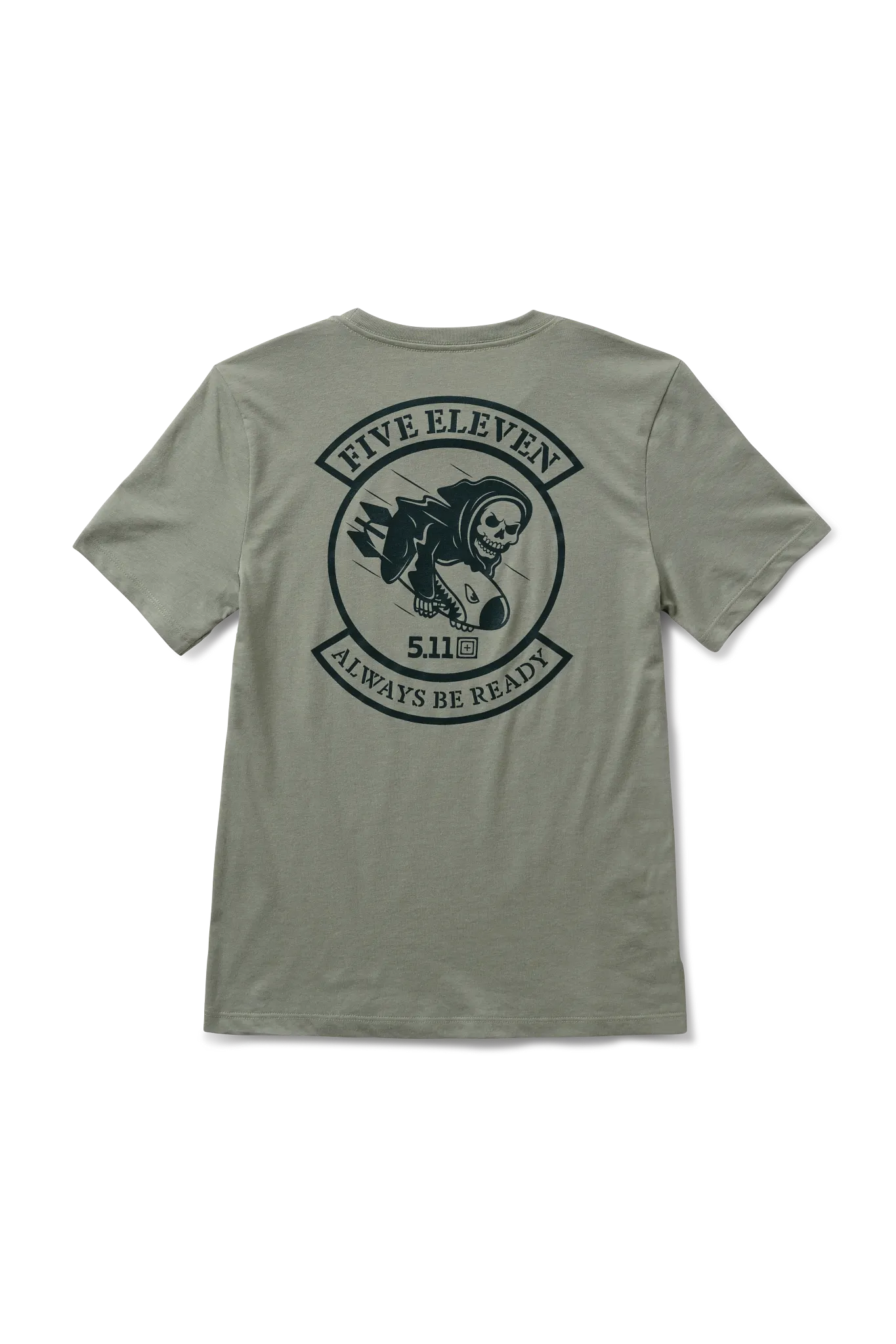 Women's Grim Bomber Short Sleeve Tee – Shadow Green