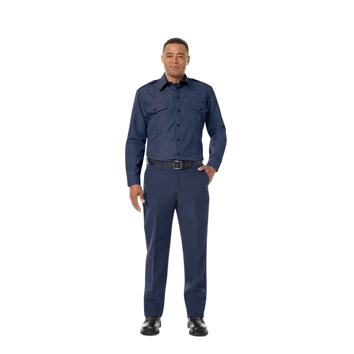 Work Rite Shirts WorkRite 100% Cotton Men's LS Uniform Shirt – ALL RISK Uniforms