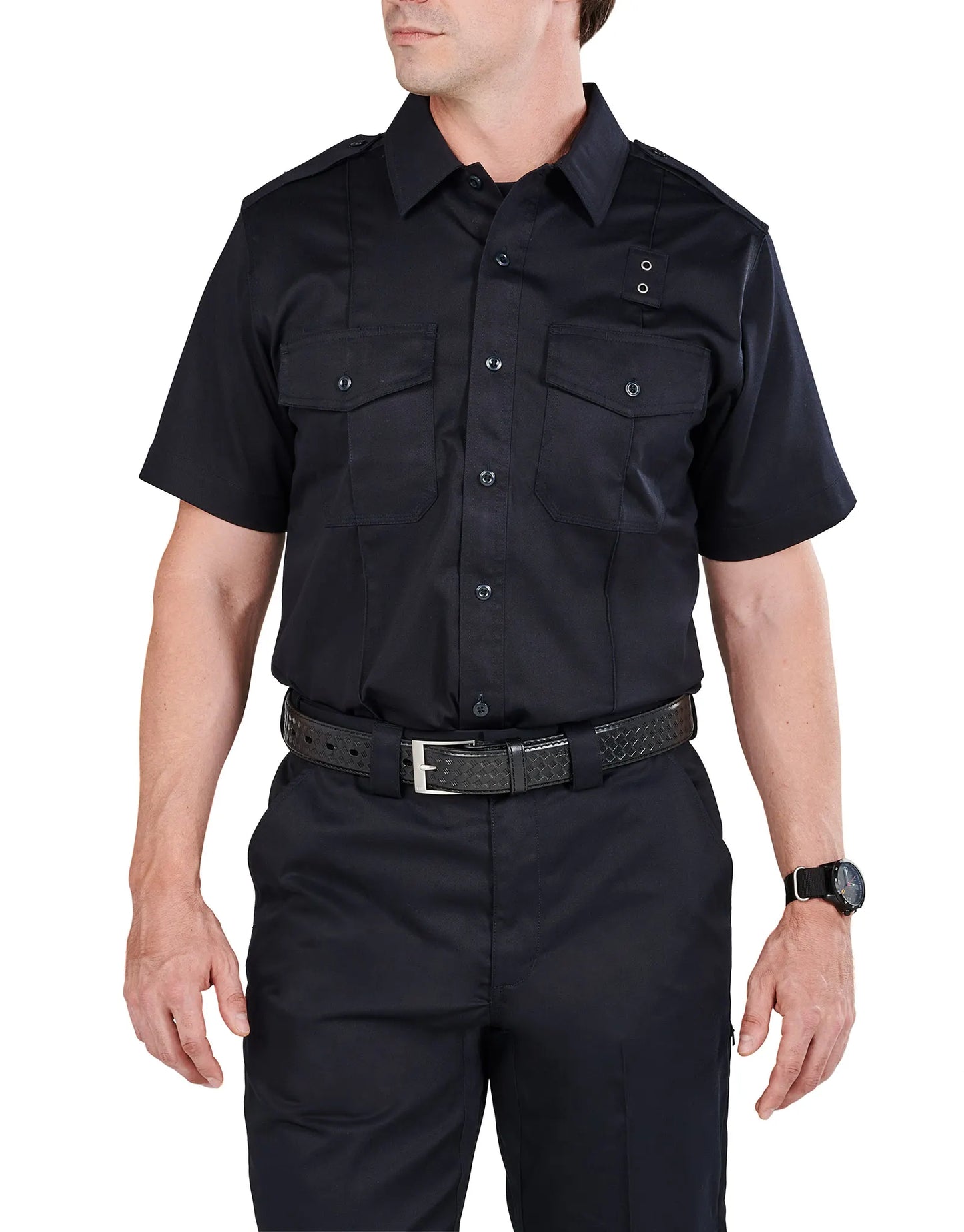Twill PDU® Class A Short Sleeve Shirt – Midnight Navy