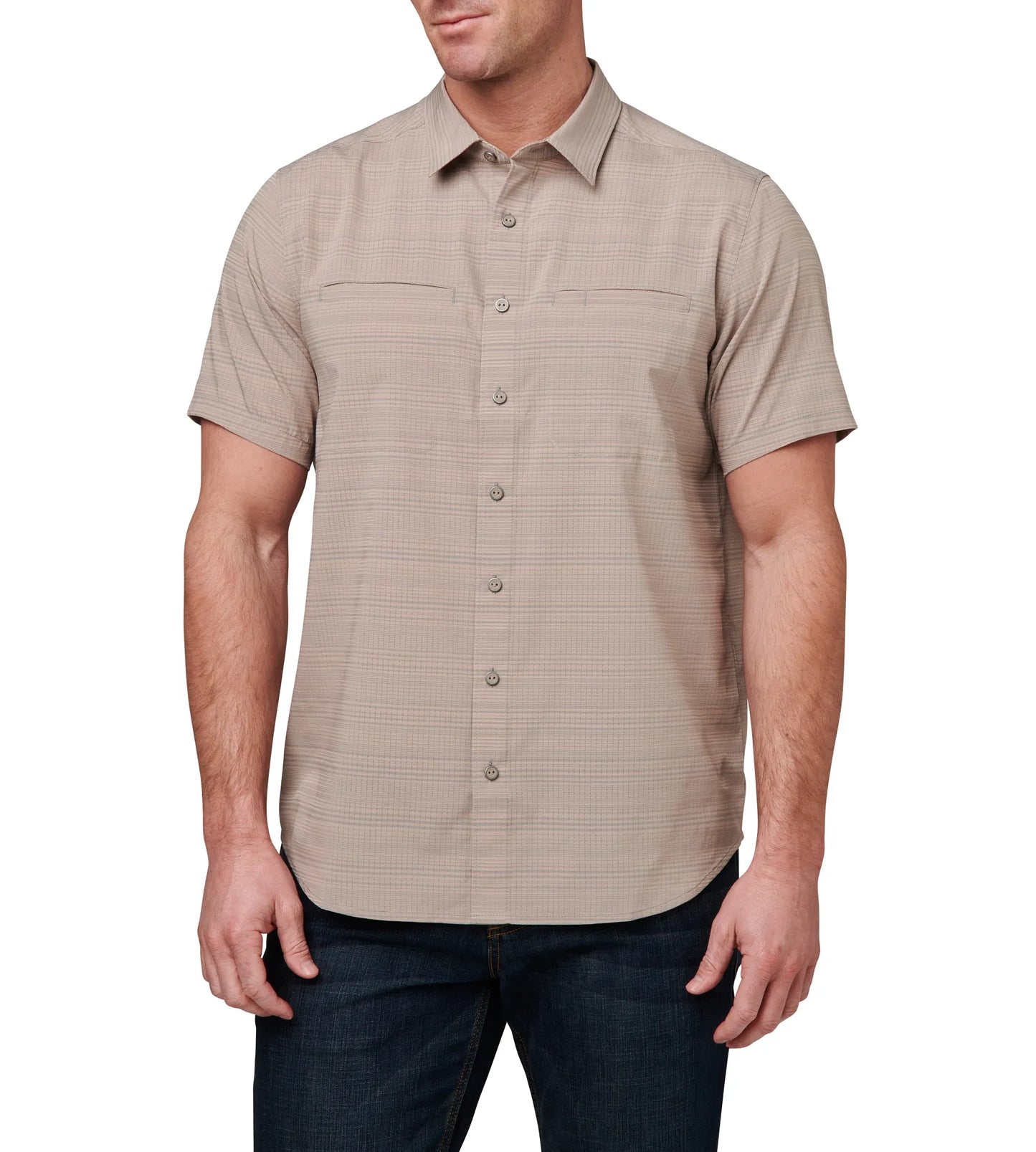 Ellis Short Sleeve Shirt – Titan Grey