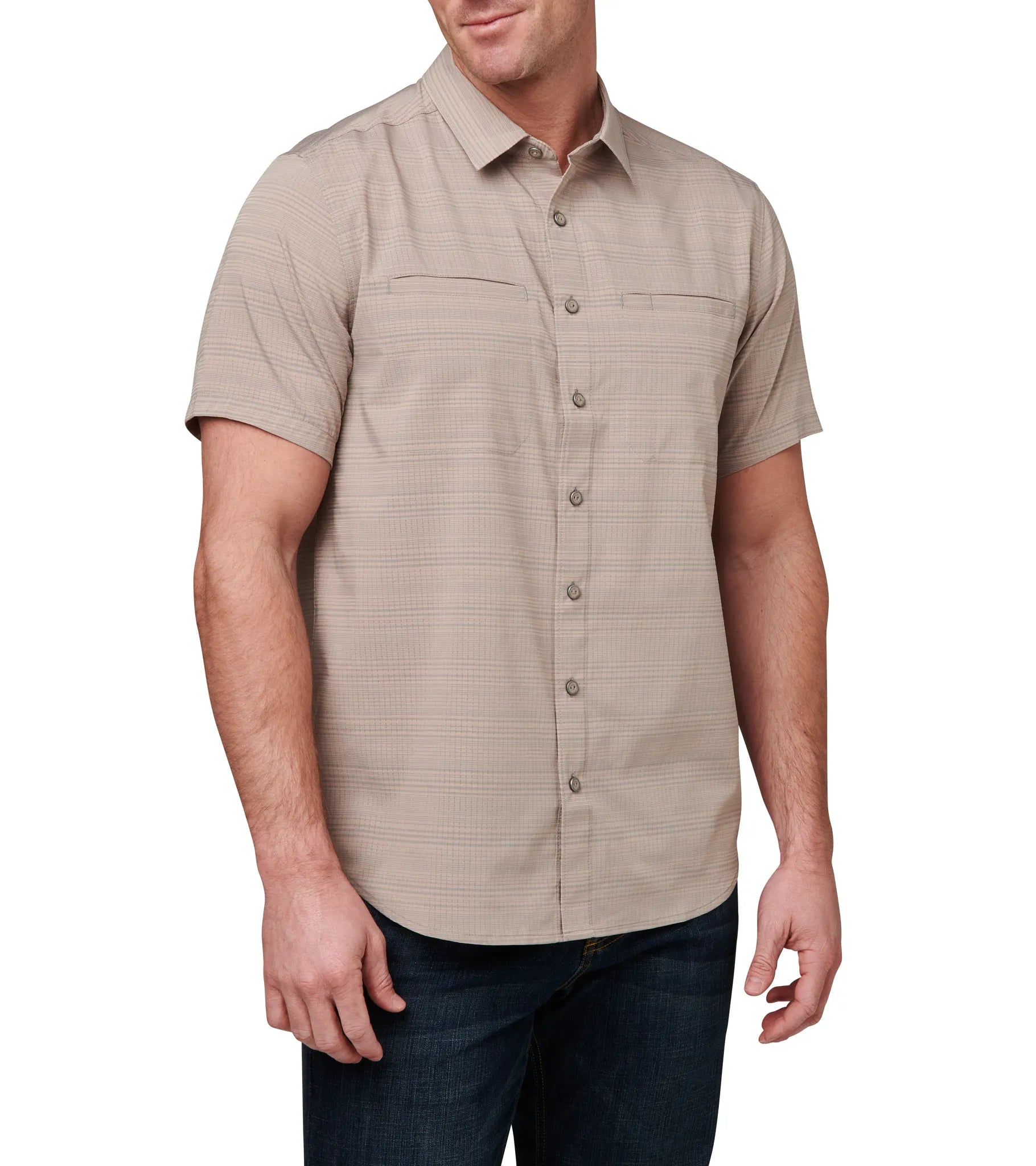 Ellis Short Sleeve Shirt – Titan Grey
