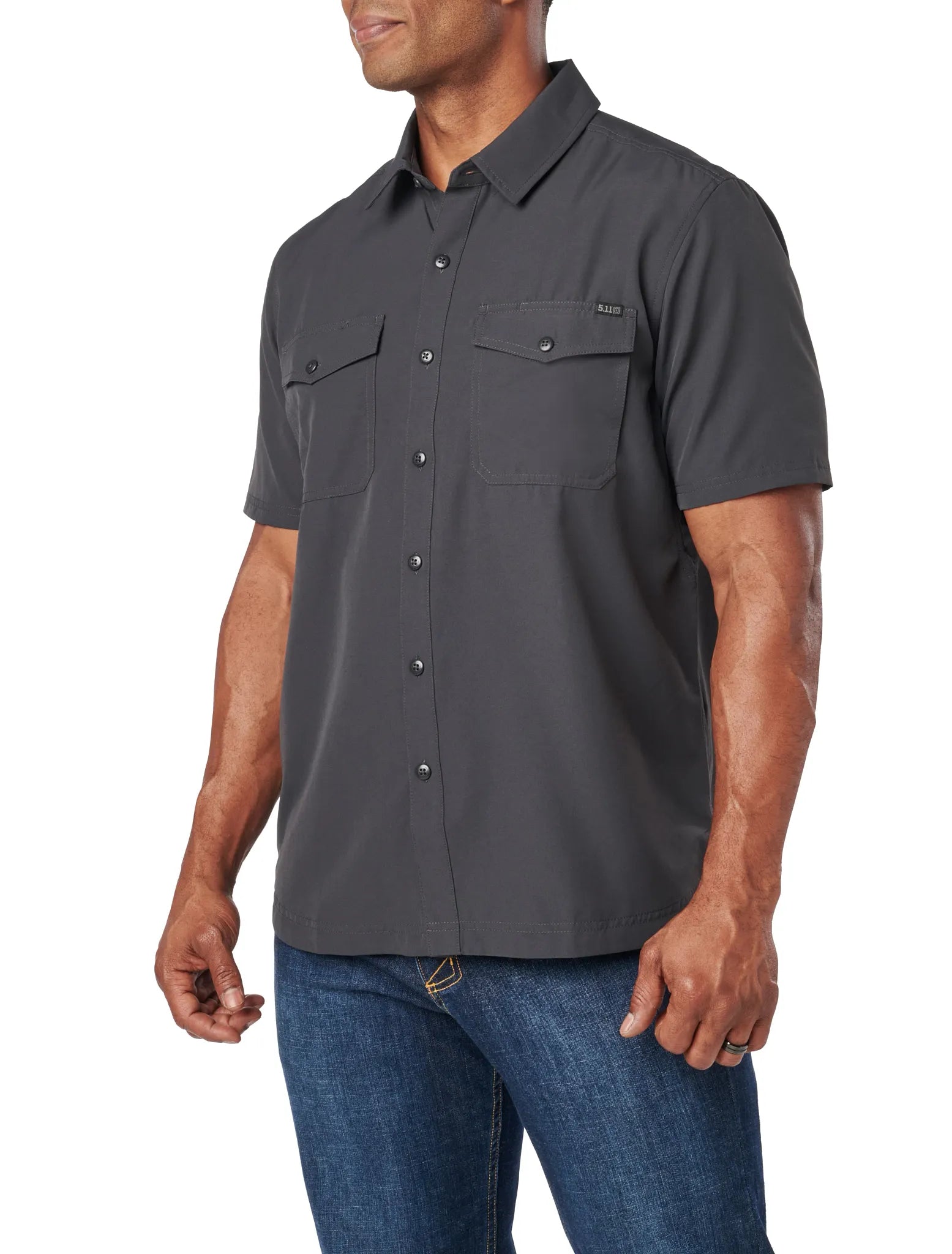 Marksman Short Sleeve Shirt UPF 50+ – Volcanic
