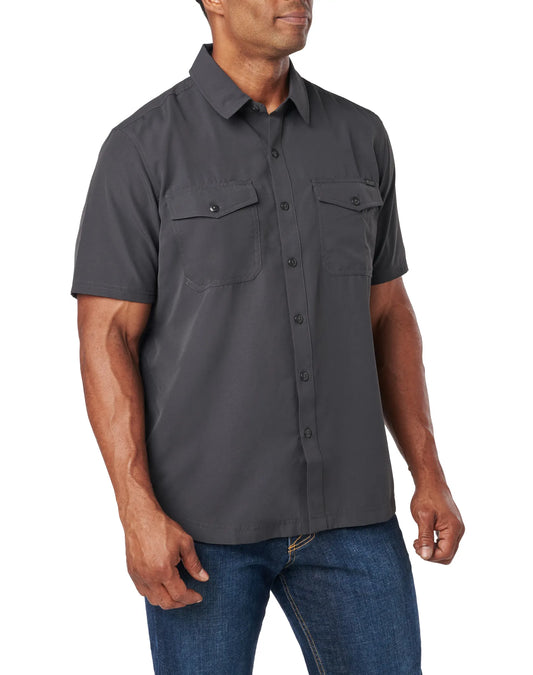 Marksman Short Sleeve Shirt UPF 50+ – Volcanic