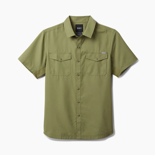 Marksman Short Sleeve Shirt UPF 50+ – Covert Green
