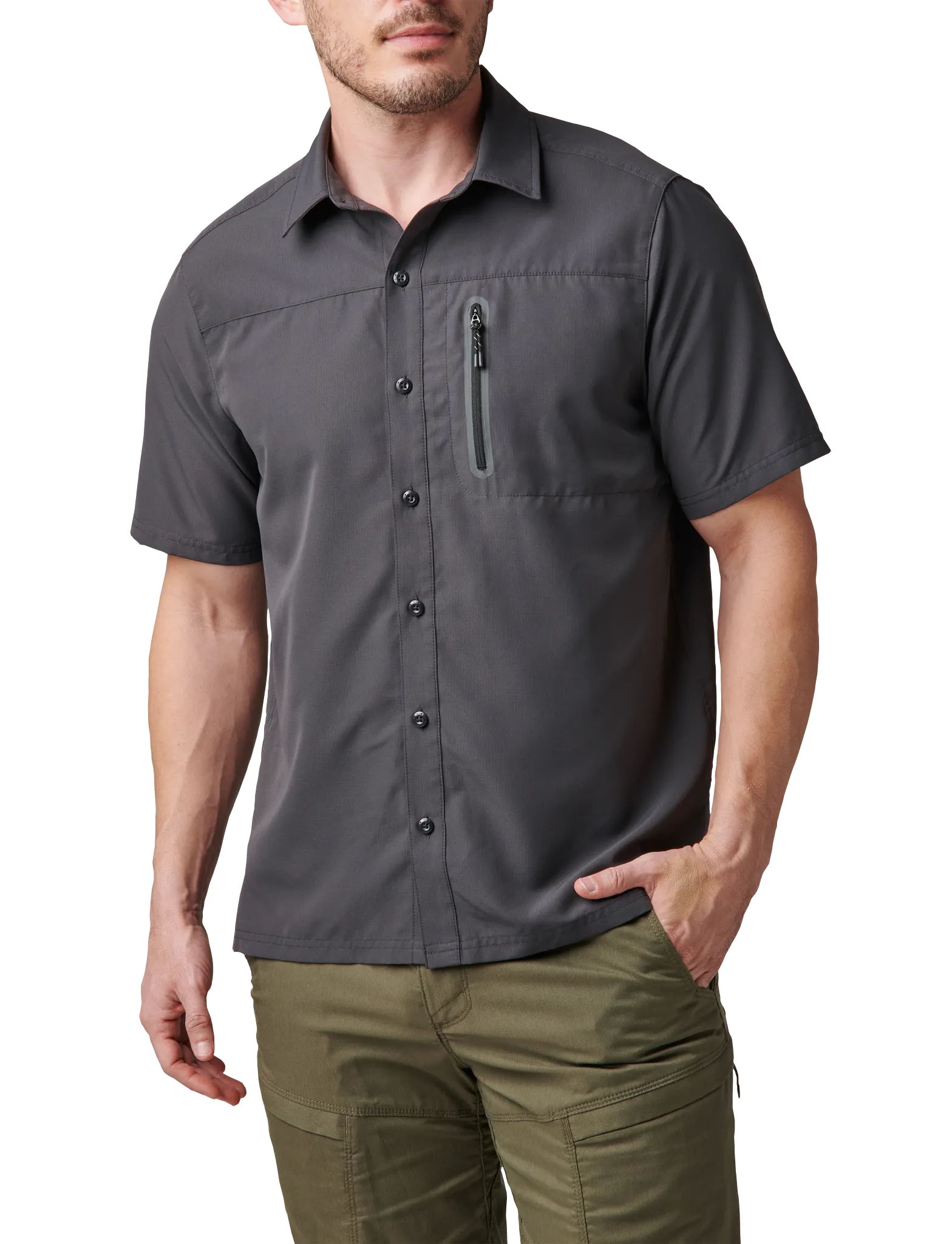 Marksman Utility Short Sleeve Shirt – Volcanic