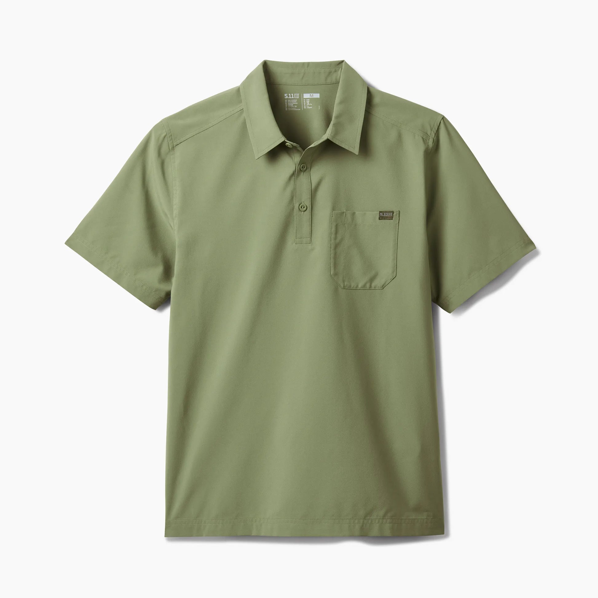Flex Short Sleeve Polo – Covert Green