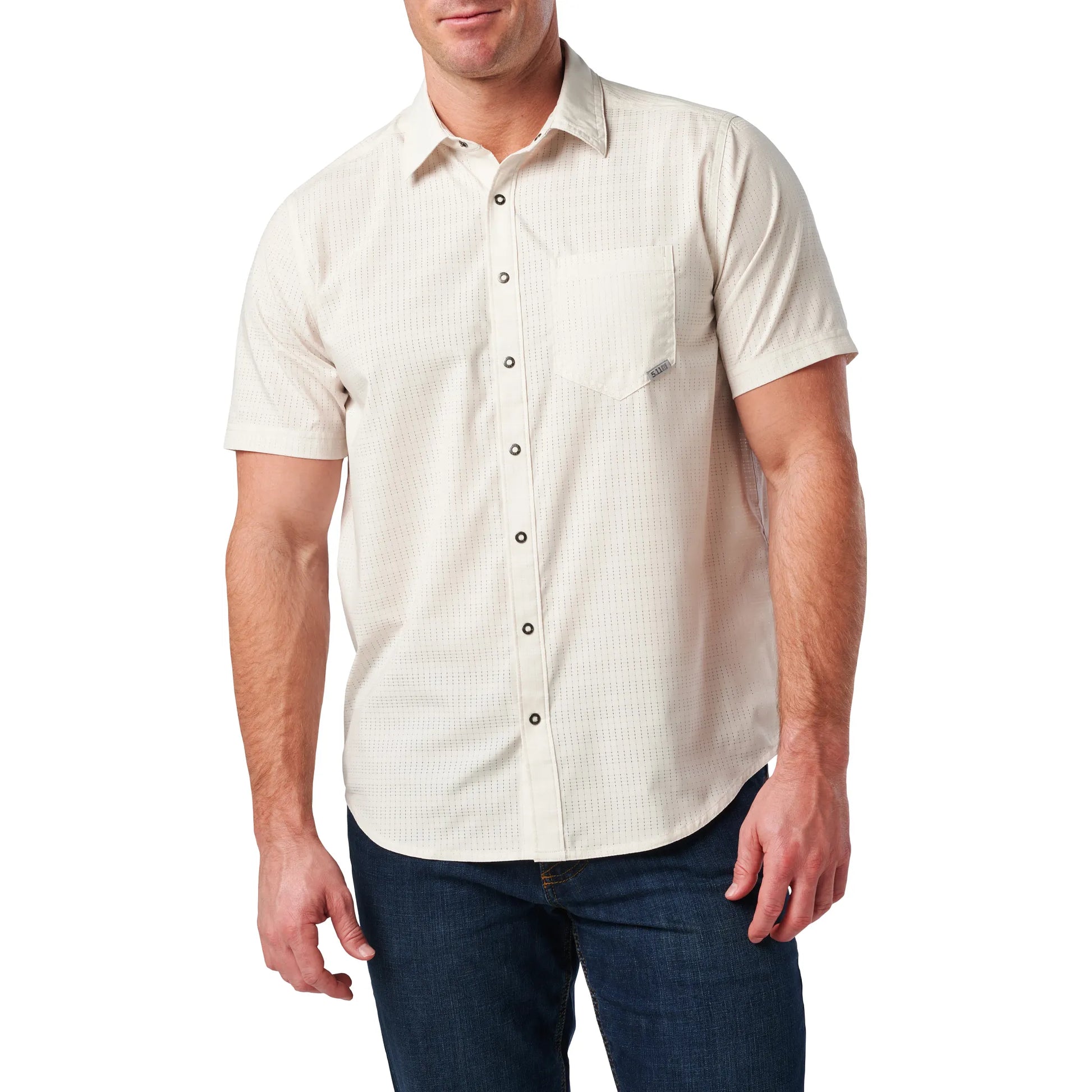 Aerial Short Sleeve Shirt – Silver Birch