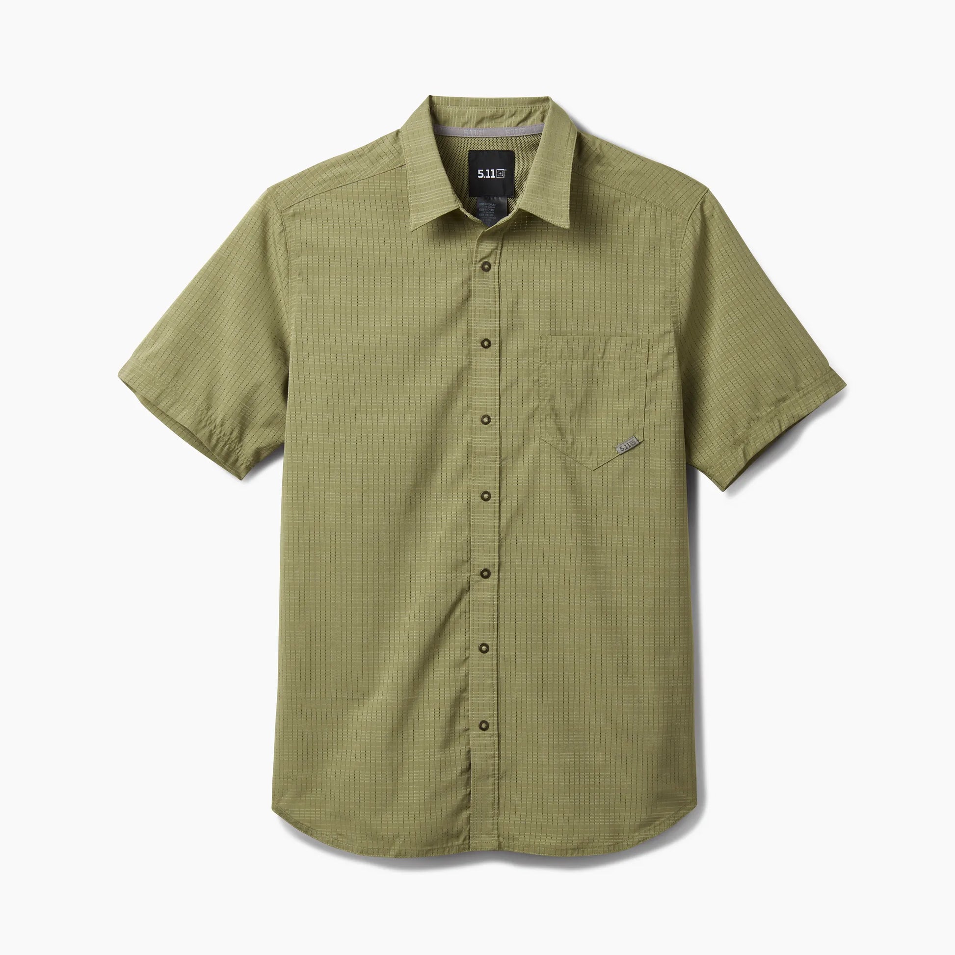Aerial Short Sleeve Shirt – Covert Green
