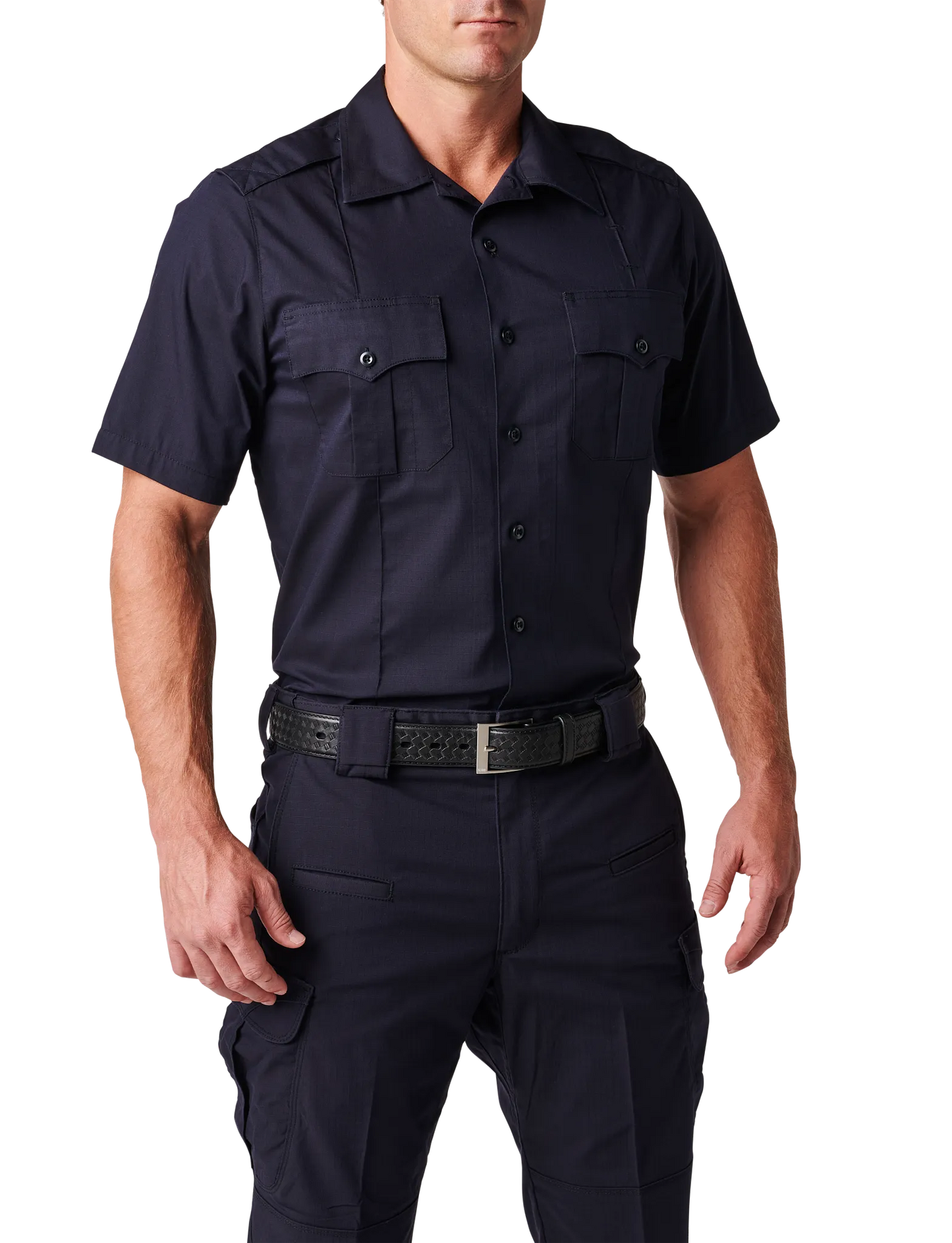 5.11 NYC Metro Stryke® Ripstop Short Sleeve Shirt – NYPD Navy