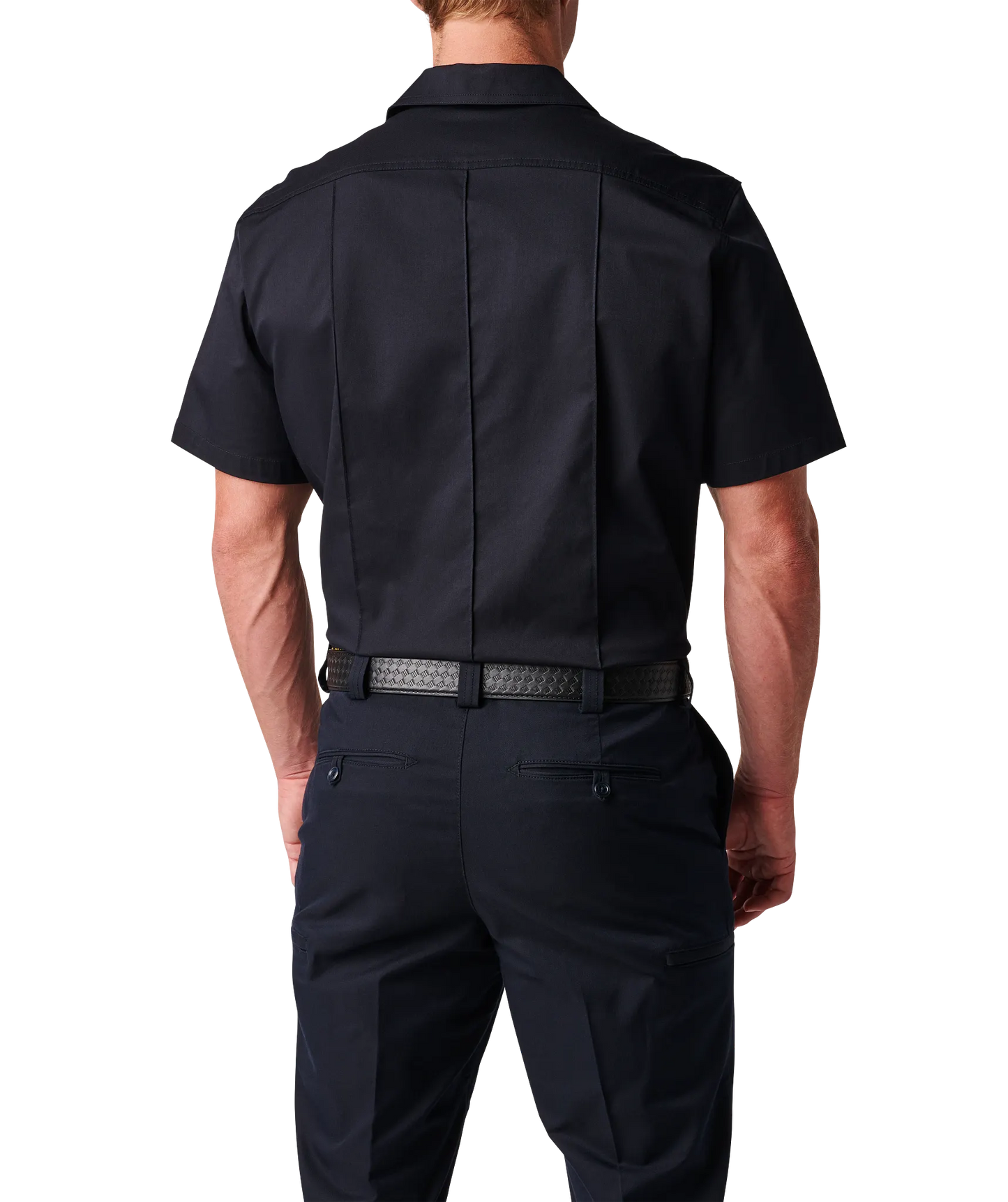 Mens Stryke Class A PDU Twill Short Sleeve Shirt – Midnight Navy