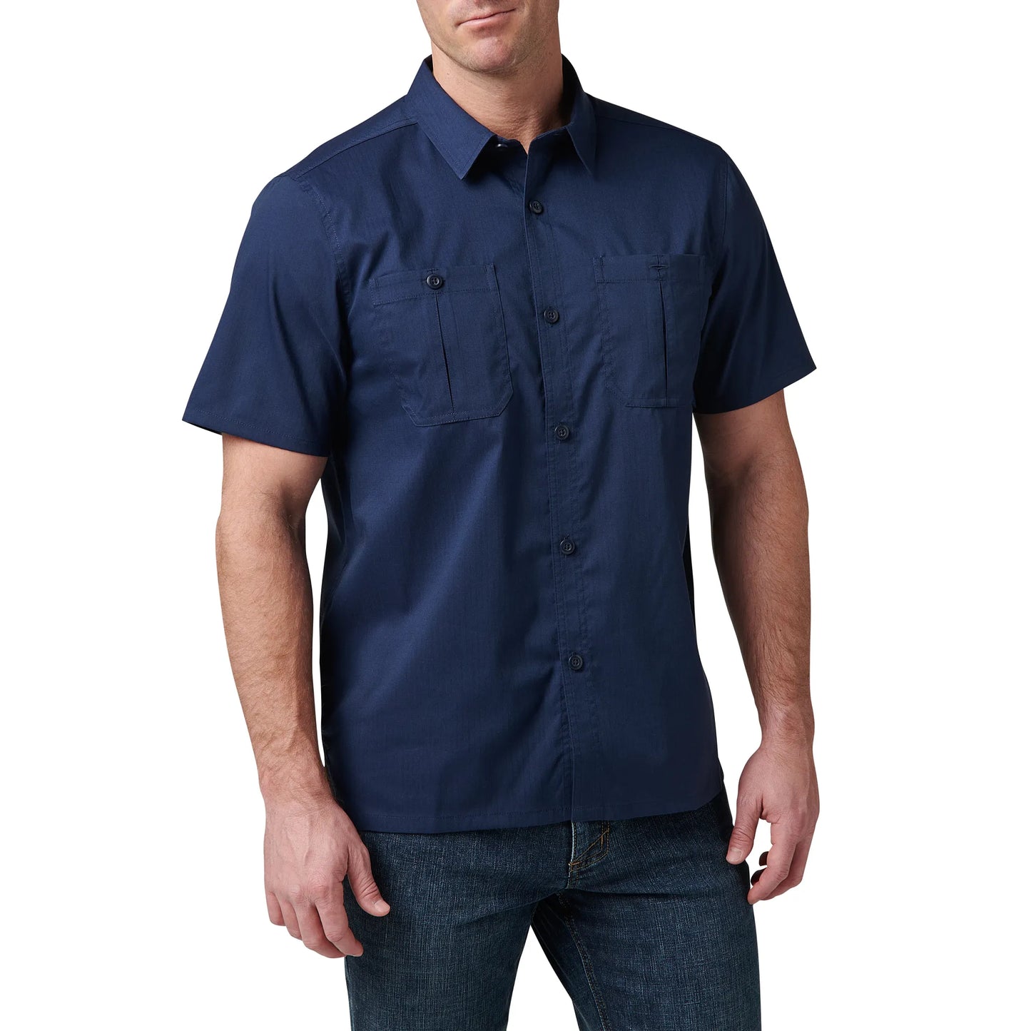 Landen Work Shirt – Pacific Navy