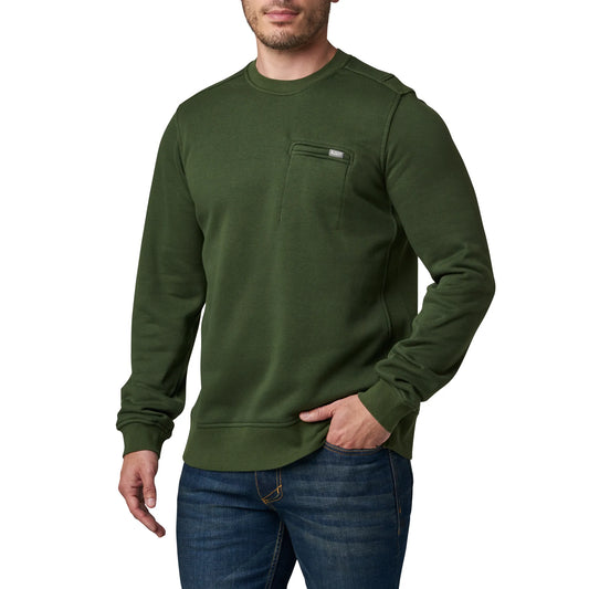 Engage Fleece Crew – Kombu Green