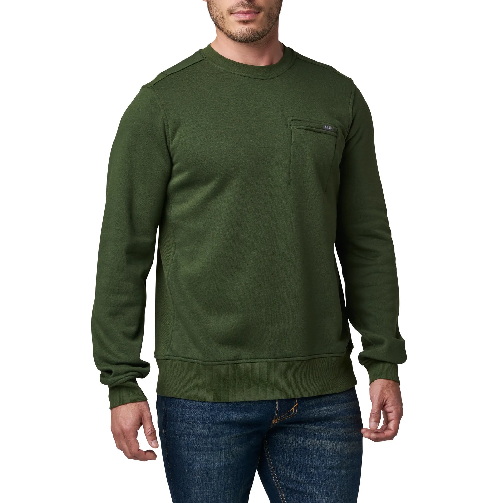Engage Fleece Crew – Kombu Green