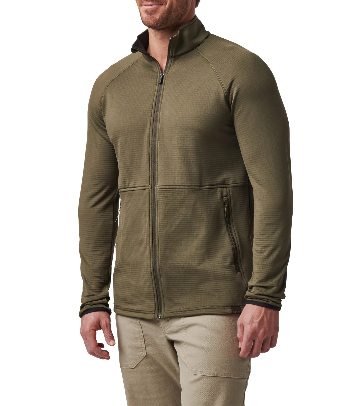 Stratos Full Zip – Ranger Green