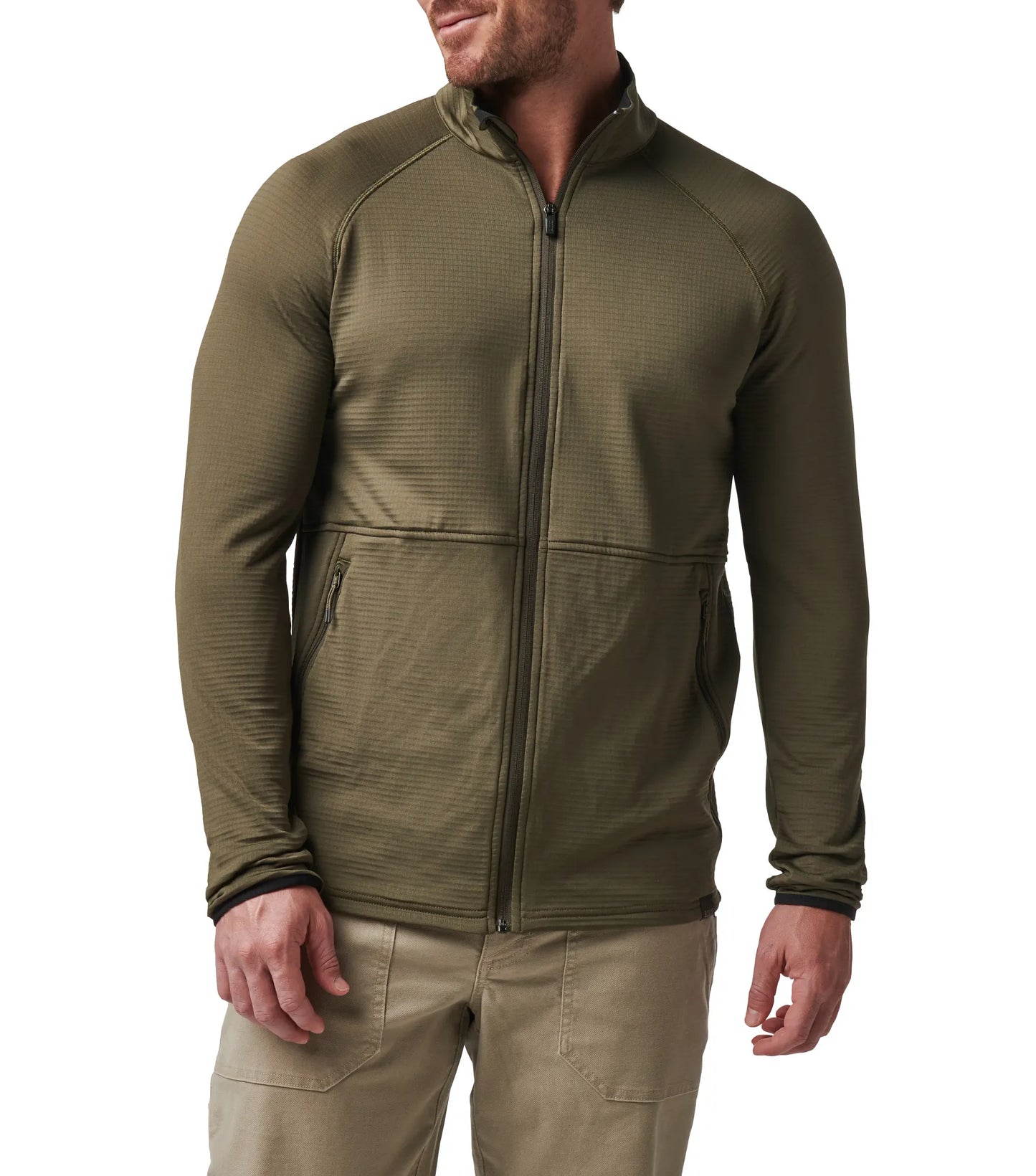 Stratos Full Zip – Ranger Green