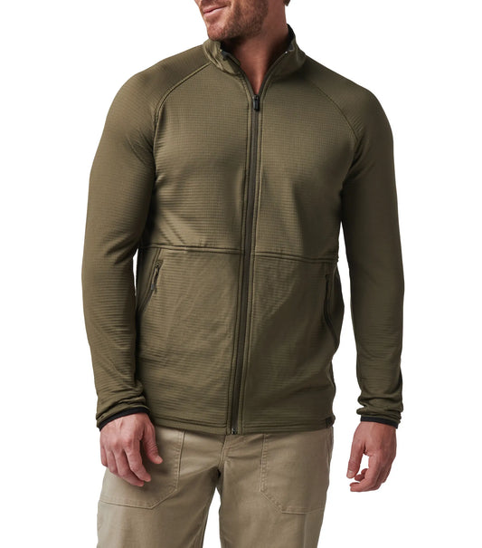 Stratos Full Zip – Ranger Green