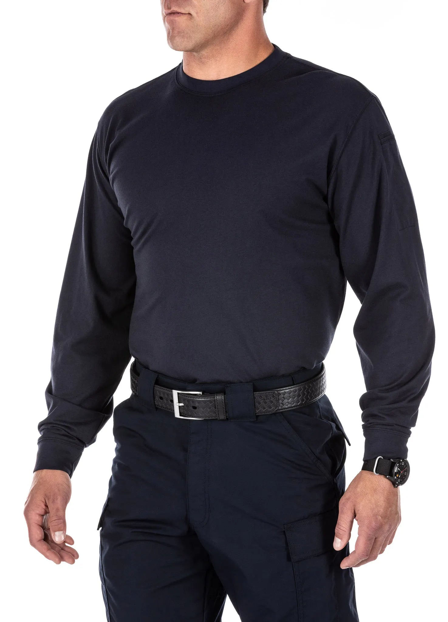 Professional Long Sleeve T-Shirt – Fire Navy