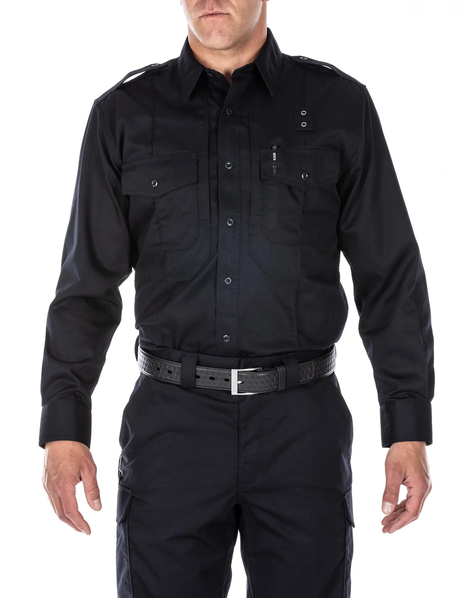 Twill PDU® Class B Long Sleeve Shirt – Midnight Navy