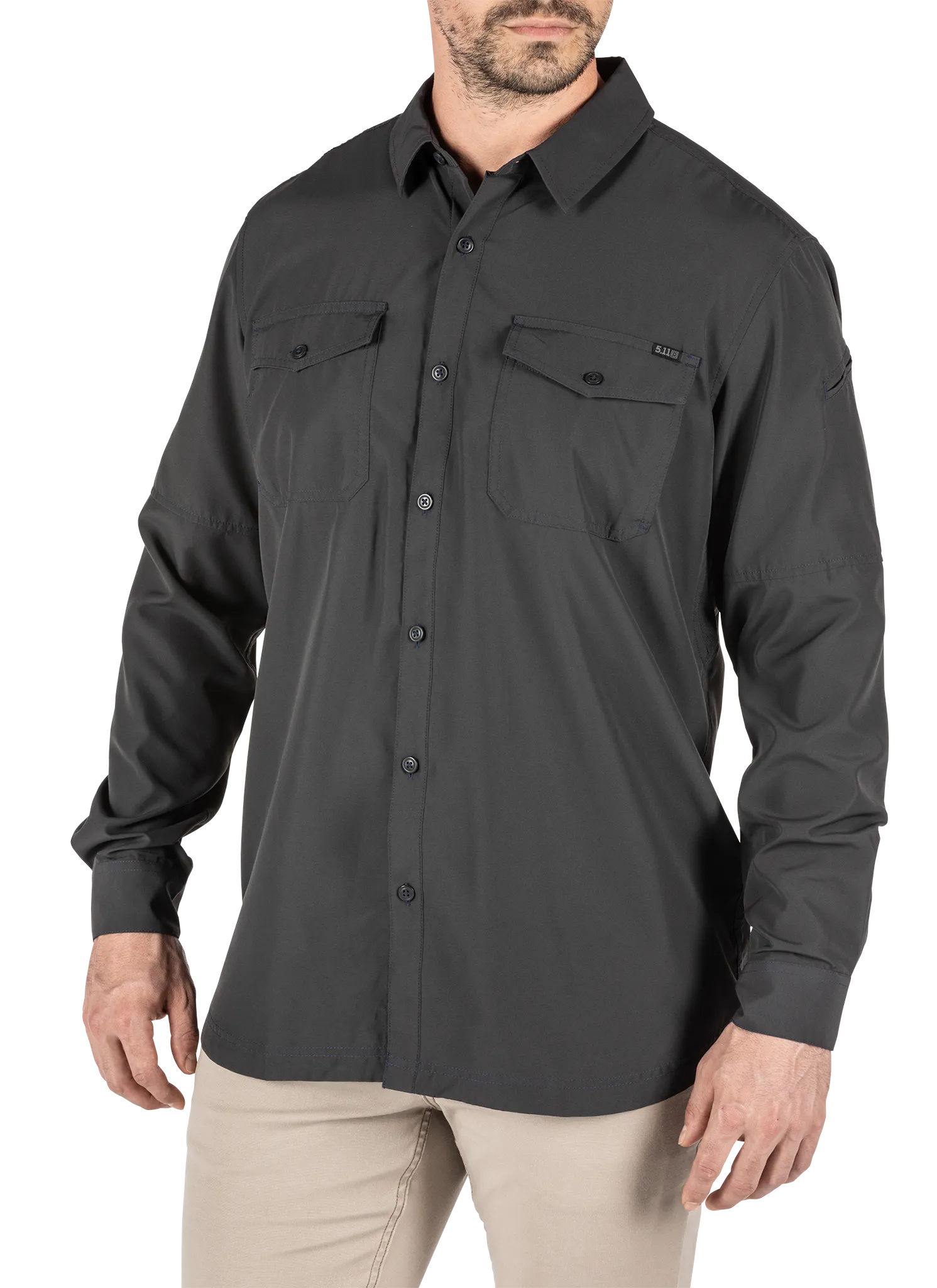 Marksman Long Sleeve Shirt UPF 50+ – Volcanic