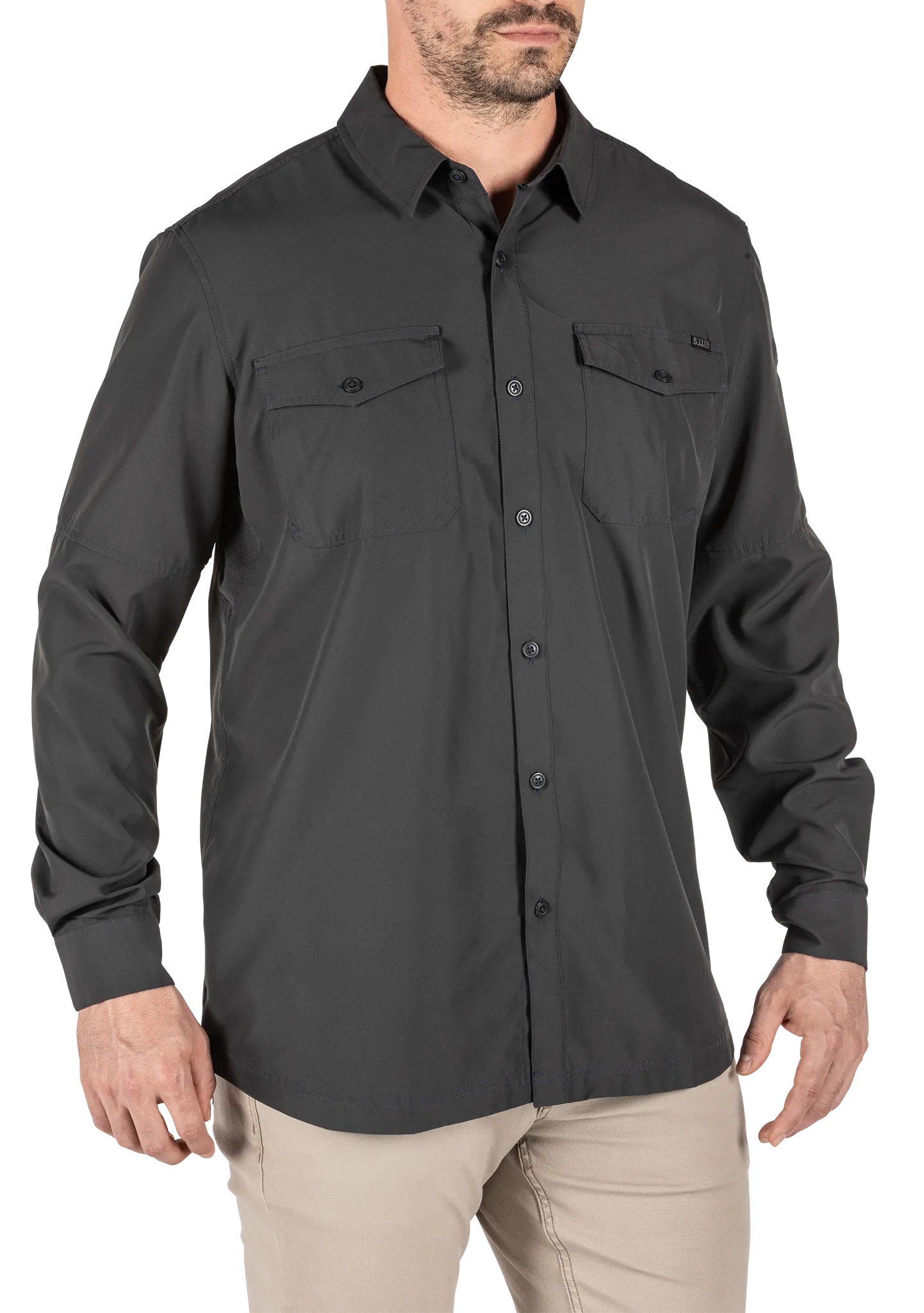 Marksman Long Sleeve Shirt UPF 50+ – Volcanic