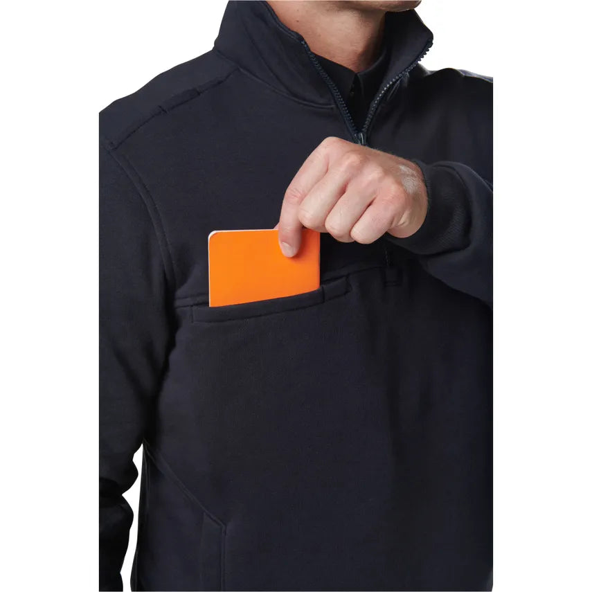 COS 5.11 Tactical 1/4 Zip Job Shirt 2.0 - Midnight Navy - additional view