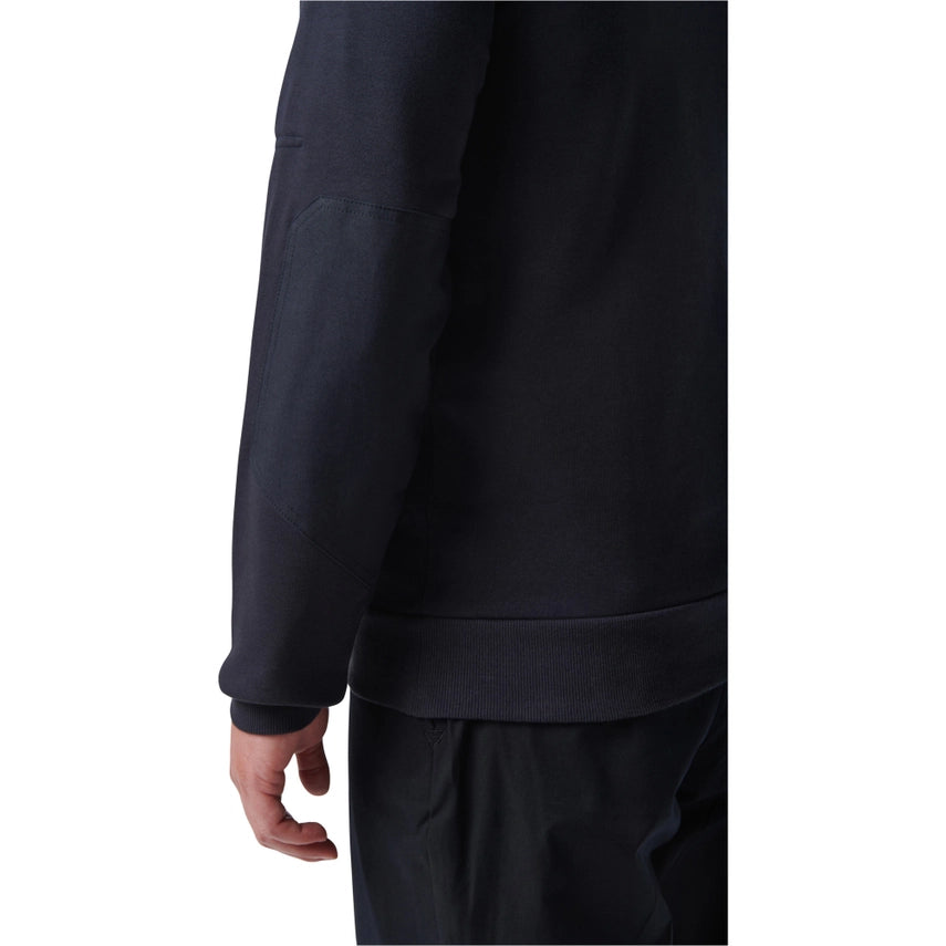 5.11 Mens Quarter Zip Job Shirt 2.0 Soft Collar - Midnight Navy - alternate view