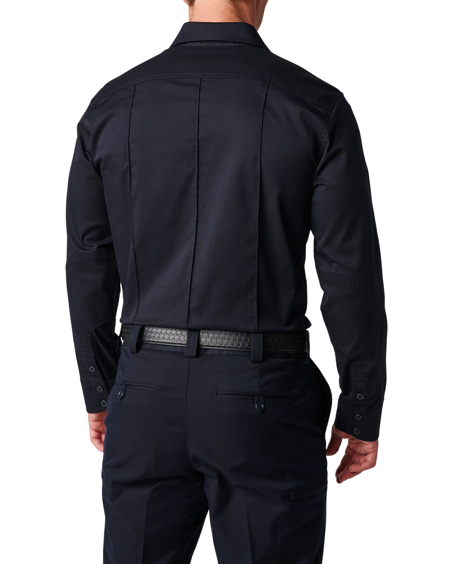 Mens Stryke Class A PDU Twill Long Sleeve Shirt – Midnight Navy