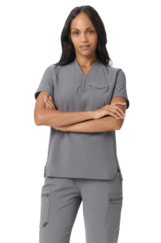 Women's 5.11® One Pocket Scrub Top – Storm