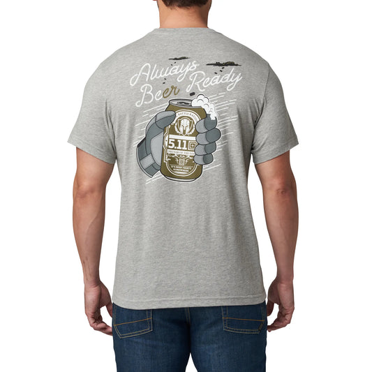 Always Beer Ready Tee – Heather Gray