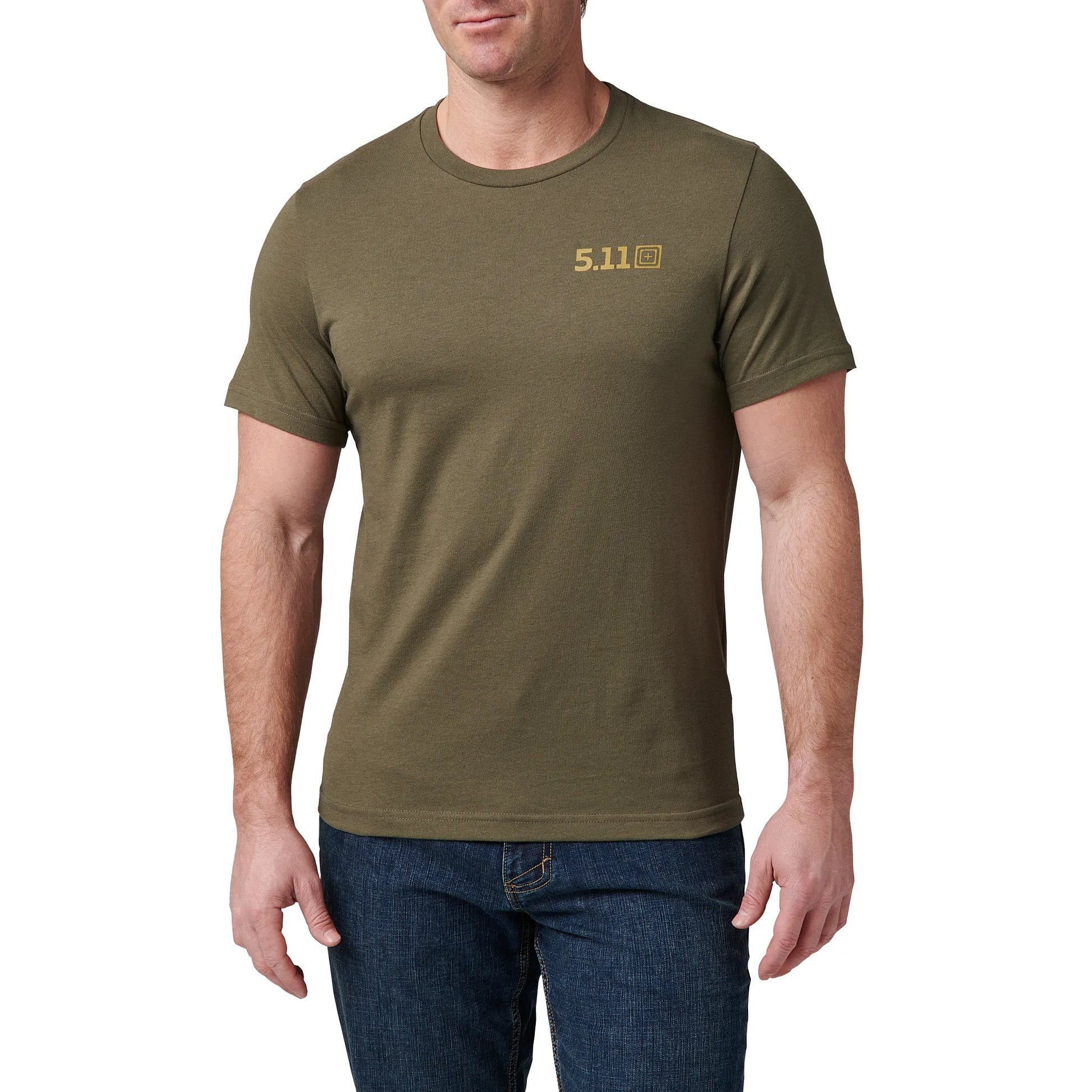 Coffee & Carbines Tee – Ranger Green